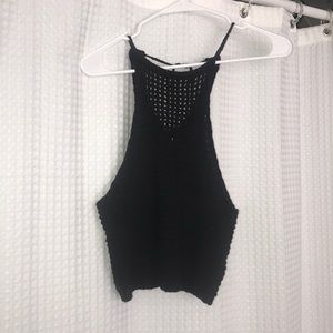 crotchet hollister halter top